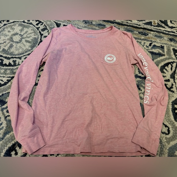 Vineyard Vines Pink Graphic Tee - Picture 1 of 3